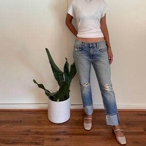 Current/Elliott Designer boyfriend jeans